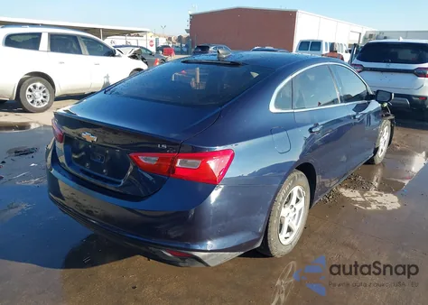 2016 Chevrolet Malibu Ls из США, поврежденный, VIN 1G1ZB5ST9GF270253